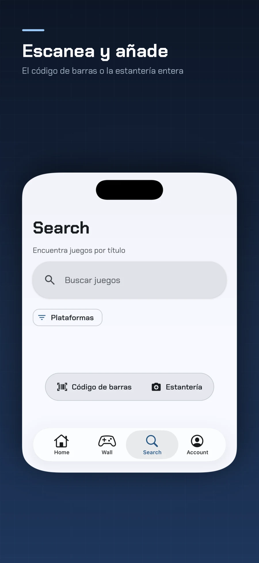 Búsqueda de videojuegos